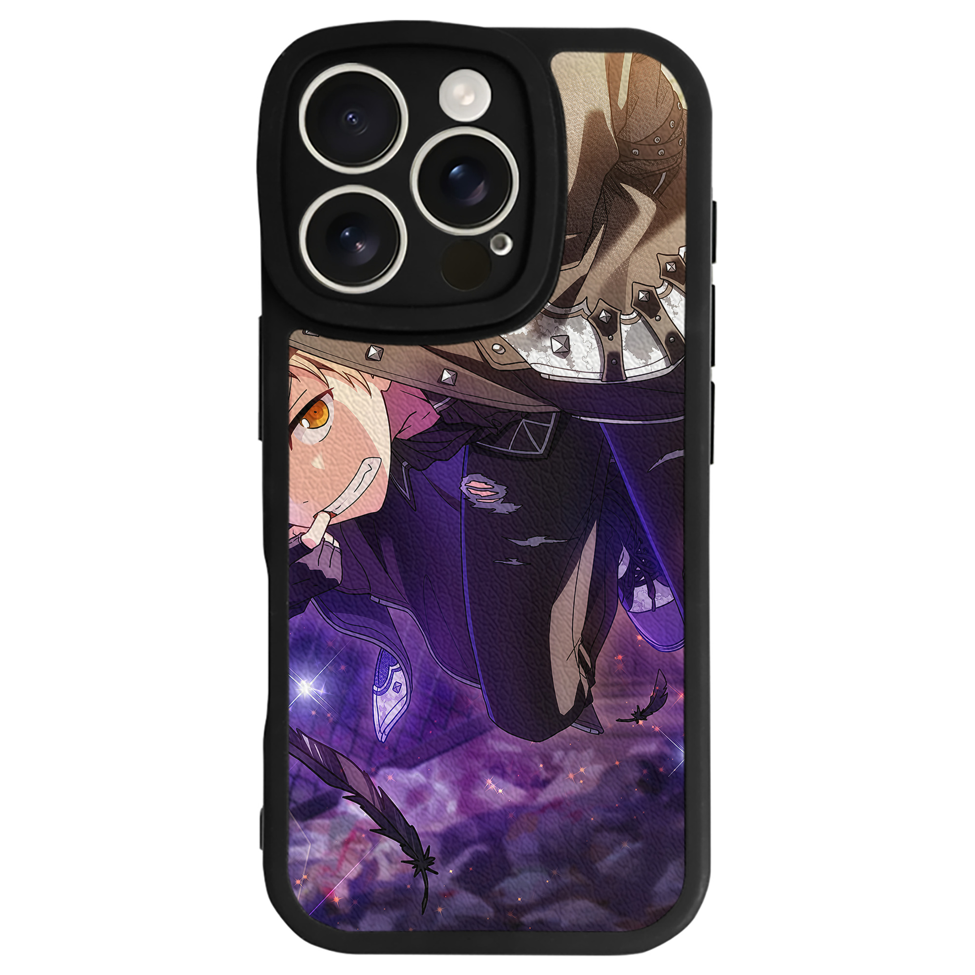 （画像用） あんさんぶるスターズ! Ensemble Stars 【iPhone 16シリーズ対応】シリコンスマホケース（レザー調） 材質：シリコン